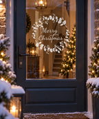 Raamsticker Merry Christmas