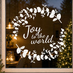 Raamsticker ‘Joy to the world'